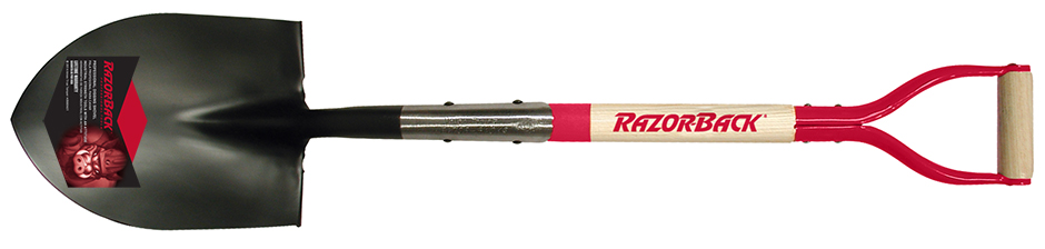 #2 Round Point Rolled Step Shovel